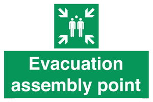 Evacuation assembly point